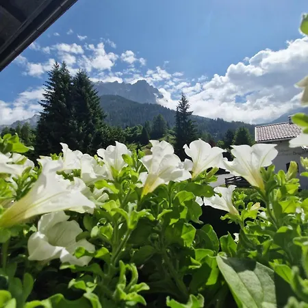 Lägenhet Gaestehaus Schoeneweiss Ehrwald